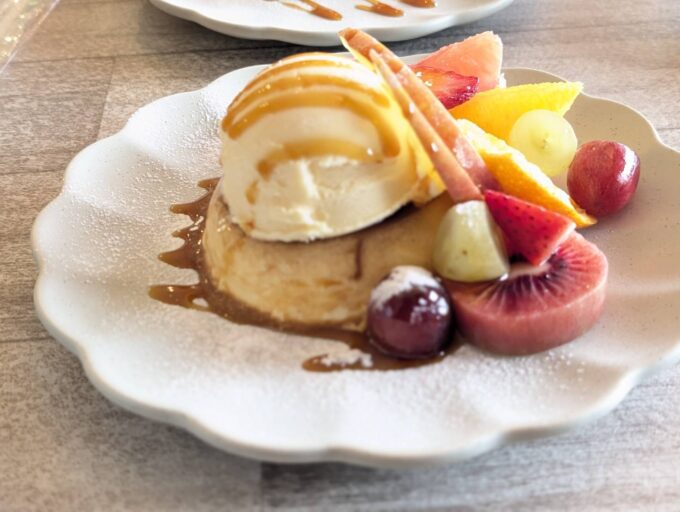 プリンアラモード