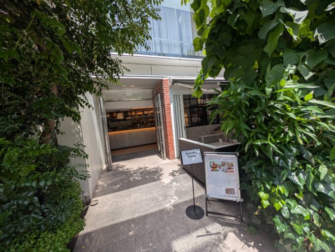 お店の入口