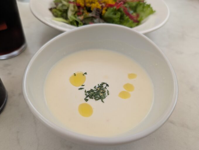 ランチセットのスープ