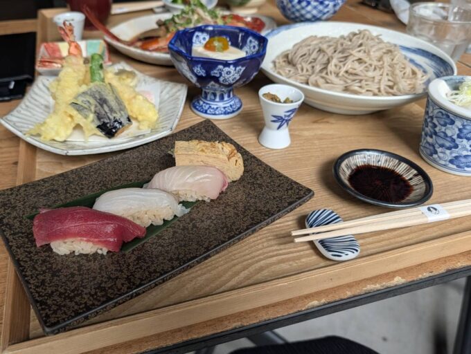 くつかけのそば膳