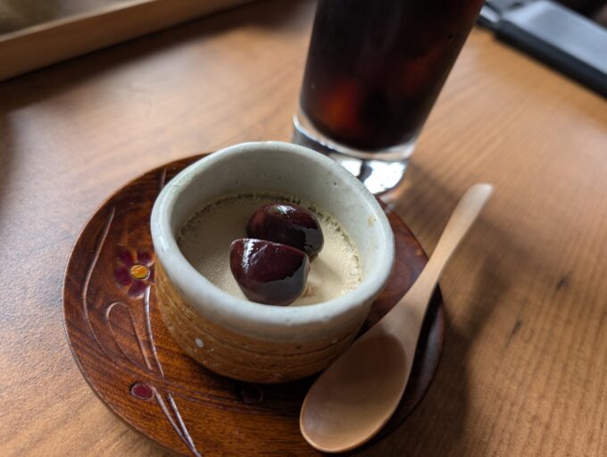 花豆プリン