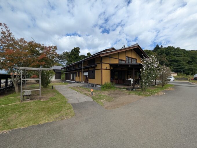 お店の外観 古民家で趣があります