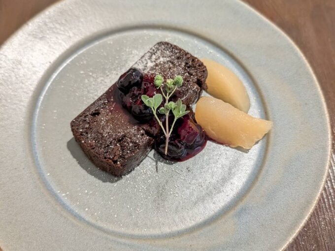 米粉のガトーショコラ