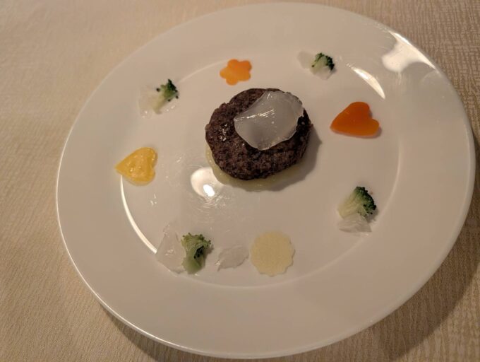 "ワン"バーグプレート