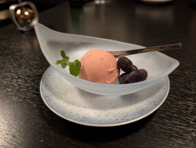 季節のシャーベット