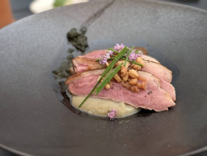 鴨胸肉のロースト