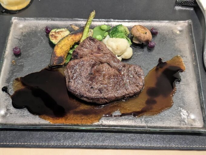 信州黒毛和牛ステーキ