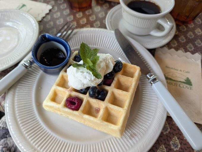 ワッフル(デザートサイズ)